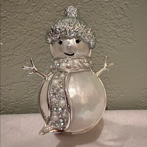 Sparkle Snowman Wallflower